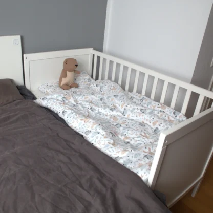 Babybett Verbinder für Ikea Beistellbett