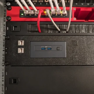 Rack Mount 19" 2U für Intel NUC